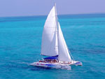 Sailing Catamaran in Cancun