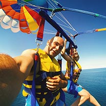 Cancun Parasailing