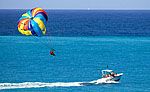 Parasailing in Cancun