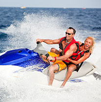 Wave Runners in Costa Maya