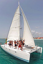 Catamaran Sailing Mayan Riviera