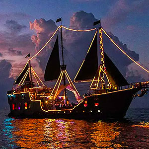 Playa del Carmen Pirate Ship