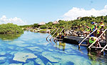 Snorkeling at Yal-Ku Lagoon in Akumal