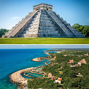 Chichen Itza and Xcaret