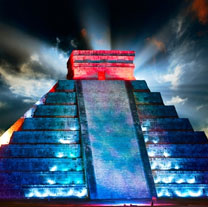 Chichen Itza light and Sound