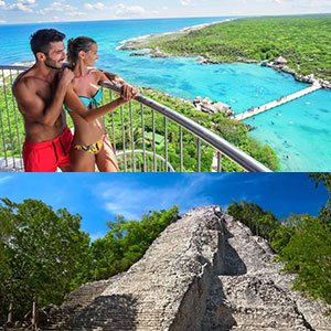 Coba Xel Ha Combo Tour