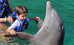 Kids Dolphin Swim at Xcaret