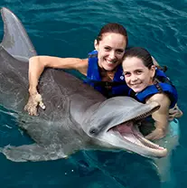 Xcaret Dolphin Swim