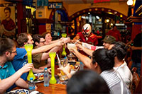 Eating Mexican Food With Wrestler Tour Cancun