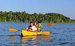 Kayaking a Virgin Lagoon Playa del Carmen