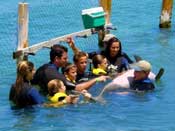 Cancun Dolphin Trainer