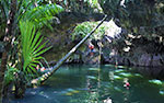 Xrails to Jade Caverns Excursion Cozumel
