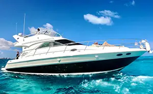 Cancun Yacht Charter - 40' Sea Ray Sundancer "Seahorse"