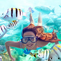 Snorkeling Tour Cancun Mexico